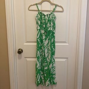 Girls Sleeveless Square Neck Jumpsuit - Lilly Pulitzer